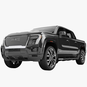 3D model GMC Sierra EV 2024 03