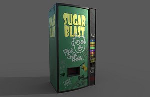 vending machine pbr 3D