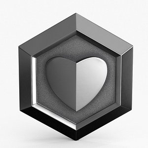 Game Coin Icon Symbol v9 3D