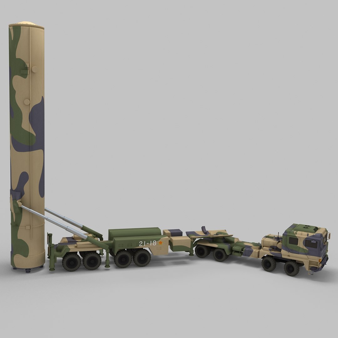 Chinese Df-31 Missile Rocket 3D Model - TurboSquid 1205831