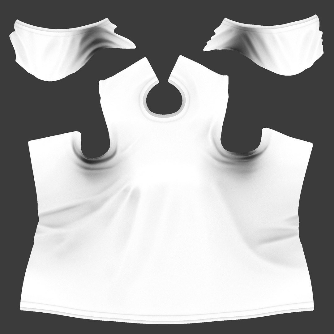 3D White Round Neck Short Sleeves Mini T-Shirt Dress model https://p.turbosquid.com/ts-thumb/Wn/x1ZHuL/Ws/aomap/png/1663776916/1920x1080/fit_q87/1a75a69d81faceef14837be50bf61826a3e88803/aomap.jpg