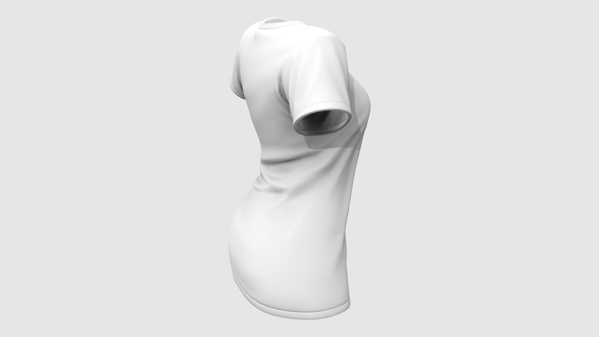 3D White Round Neck Short Sleeves Mini T-Shirt Dress model https://p.turbosquid.com/ts-thumb/Wn/x1ZHuL/a5/preview6/png/1663776910/1920x1080/fit_q87/1e3e80992b5235660beba4463a4418389710c587/preview6.jpg