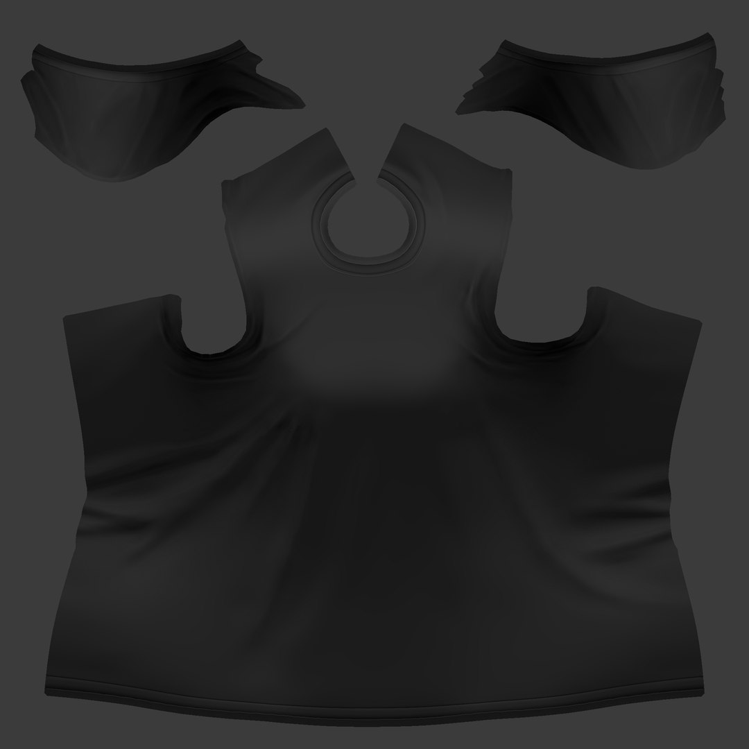 3D White Round Neck Short Sleeves Mini T-Shirt Dress model https://p.turbosquid.com/ts-thumb/Wn/x1ZHuL/c8/specularmap/png/1663776917/1920x1080/fit_q87/7090d26109ec8bbd8b8e89921c23561a315cb9c8/specularmap.jpg