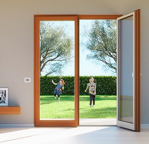 french double door window 3ds