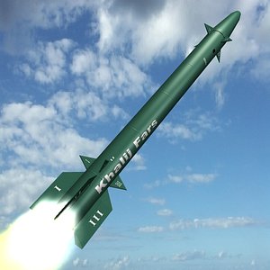 3d iranian khalij fars missile