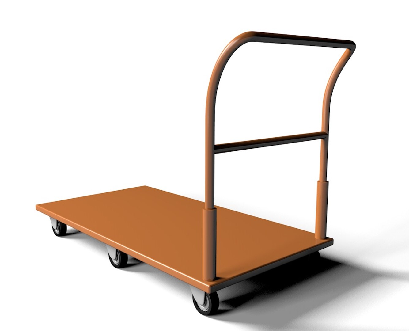 3d Model Home Pushcart