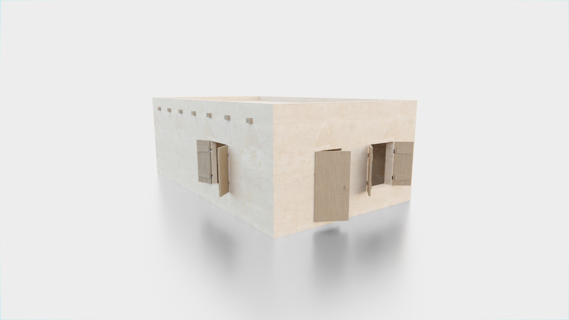 Desert ancient house with door and window 1 3D model https://p.turbosquid.com/ts-thumb/Wo/4stUOw/bV/1.desert_house0001/jpg/1691696048/1920x1080/fit_q87/0f3f7b66bf769b68615cab23f96235339da651a1/1.desert_house0001.jpg