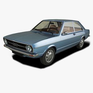 3D Audi 80 B1 Coupe