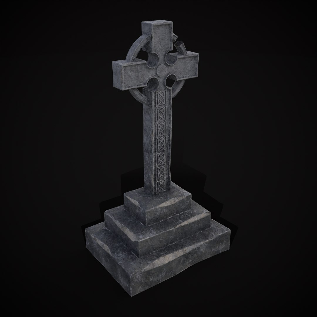Celtic Cross Tombstone 3D https://p.turbosquid.com/ts-thumb/Wo/7ZKHCG/Lv/r7/png/1680794450/1920x1080/fit_q87/49032f7b6d4008cbb82ce23f0d5e2ae45a92409e/r7.jpg