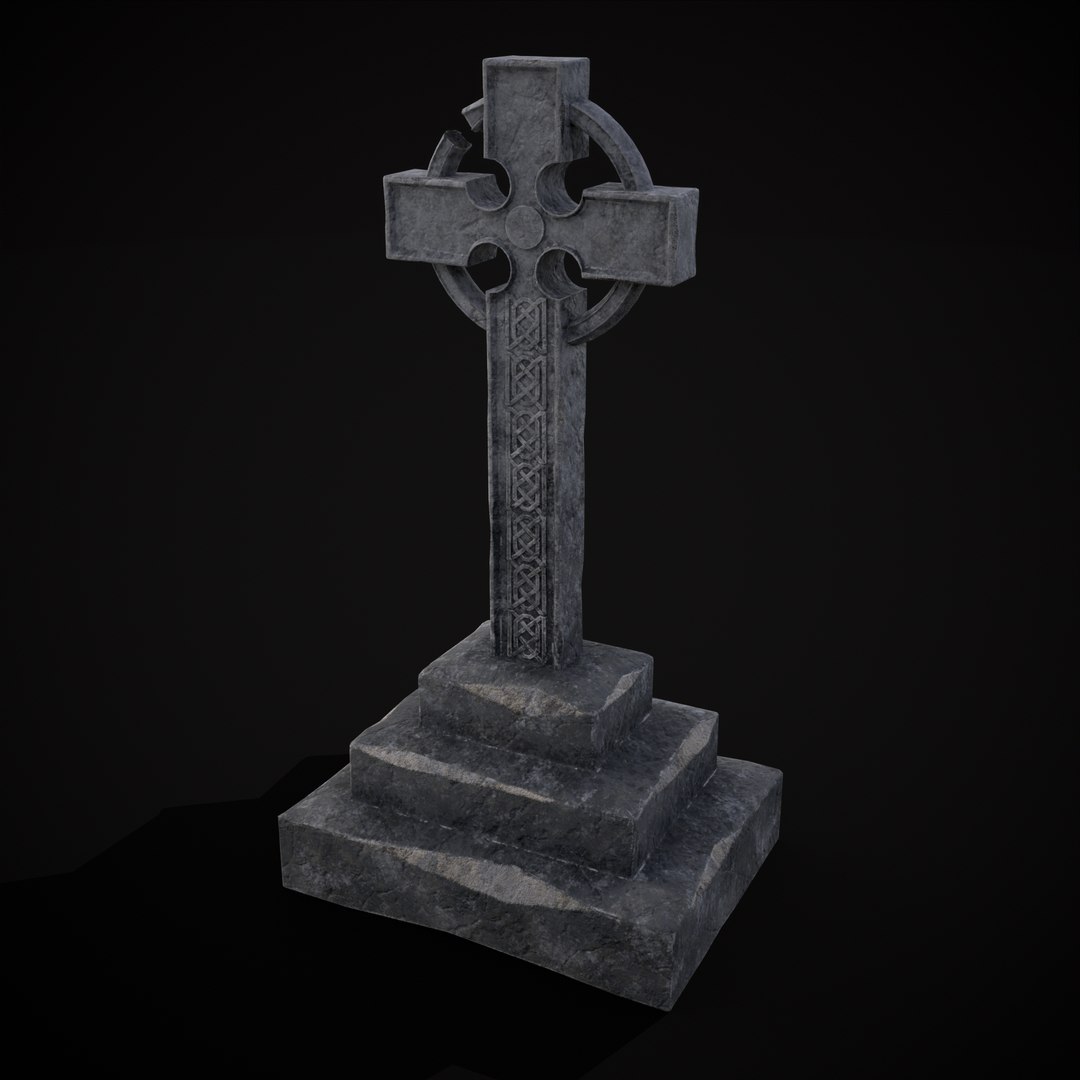 Celtic Cross Tombstone 3D https://p.turbosquid.com/ts-thumb/Wo/7ZKHCG/cz/r39/png/1680794910/1920x1080/fit_q87/8533c48350c2a614977046656ebac1aa17fbc54d/r39.jpg