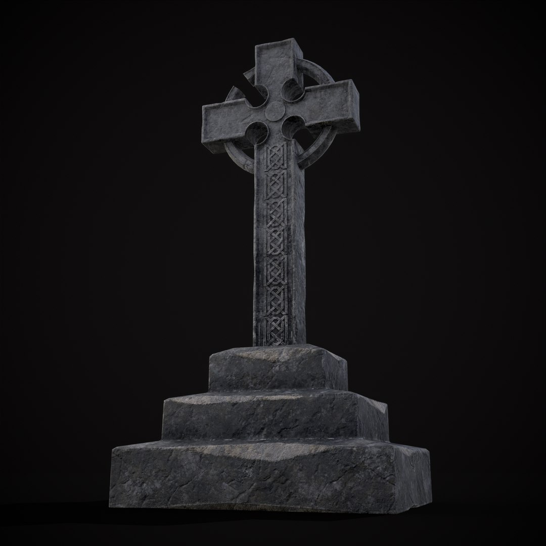 Celtic Cross Tombstone 3D https://p.turbosquid.com/ts-thumb/Wo/7ZKHCG/mB/r33/png/1680794919/1920x1080/fit_q87/743bcb0cdc10c9ccb24adda32f56e9b79b2f4990/r33.jpg