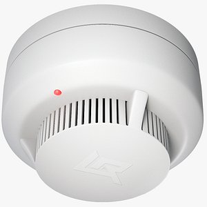 Smoke Detector Lowpoly Type 2 PBR