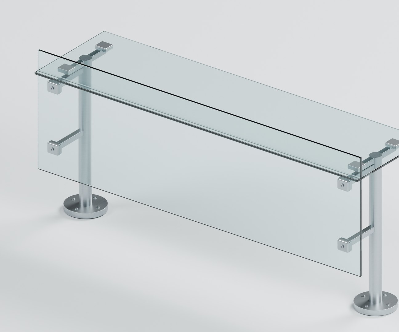 Countertop Buffet Sneeze Guard with Adjustable Glass and Clamps model https://p.turbosquid.com/ts-thumb/Wo/C4xH5q/Yk/05_detail/jpg/1791509880/1920x1080/fit_q87/6e655bcf811d34aaa1777e501dbc24eecd2a6601/05_detail.jpg