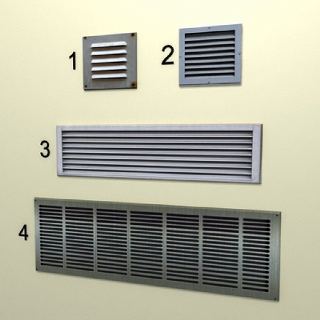 Vent Set 3d Model