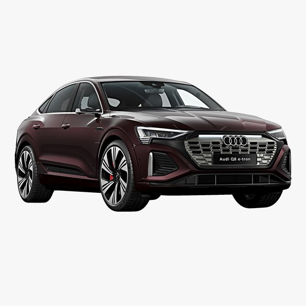 3D 2024 Audi Q8 Sportback e-tron quattro