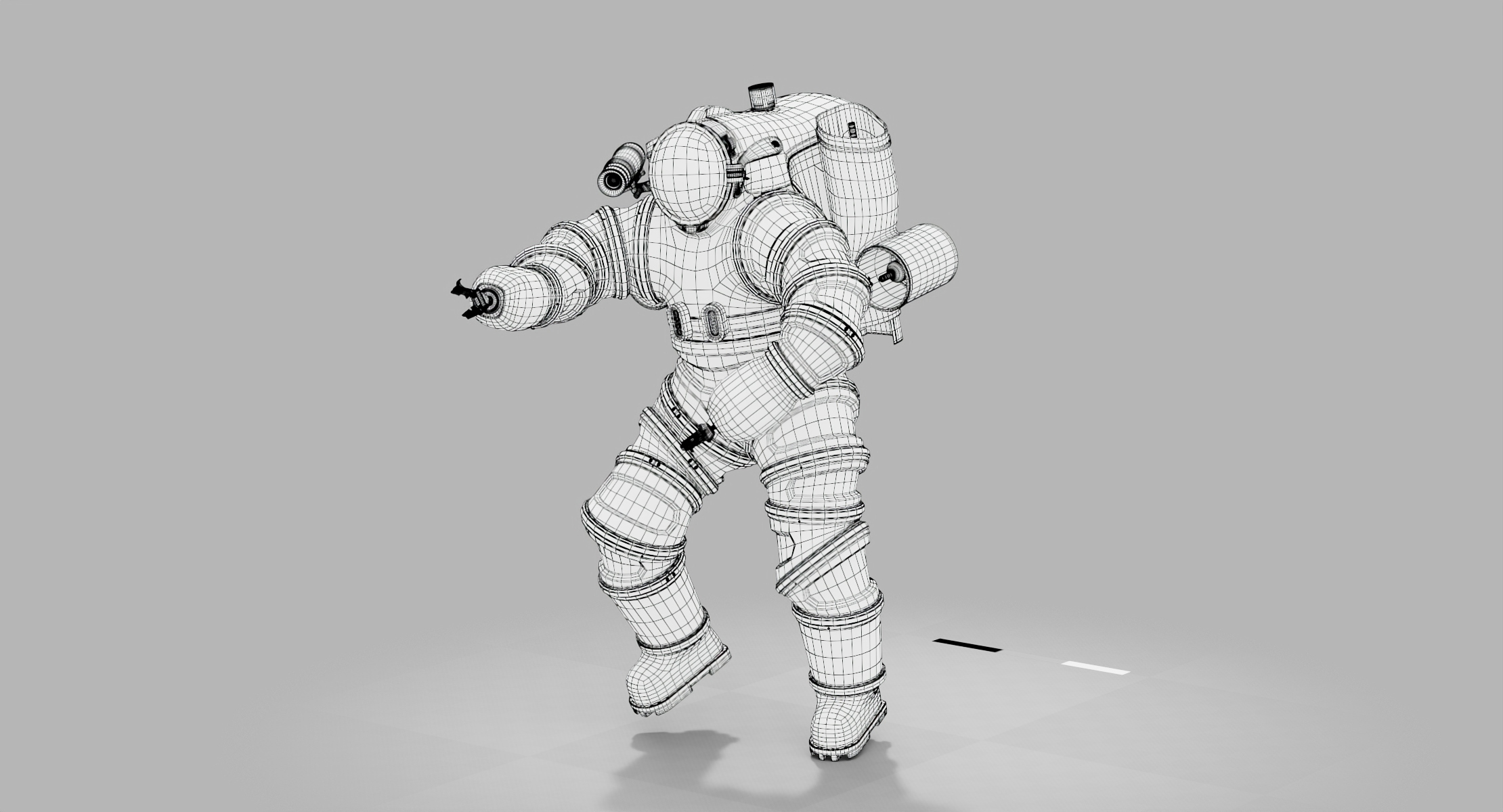 3D Atmospheric Diving Suit model TurboSquid 1716946