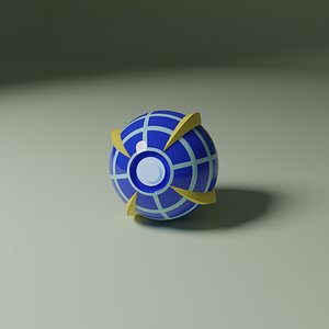 3D Beast Ball model