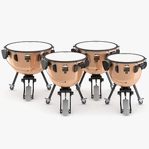 percussion yamaha 3D