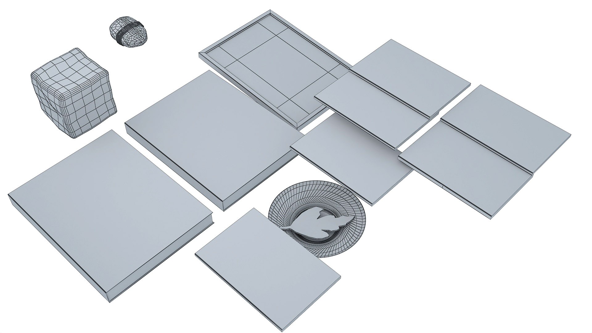 3D Decoration Objects - TurboSquid 2078194