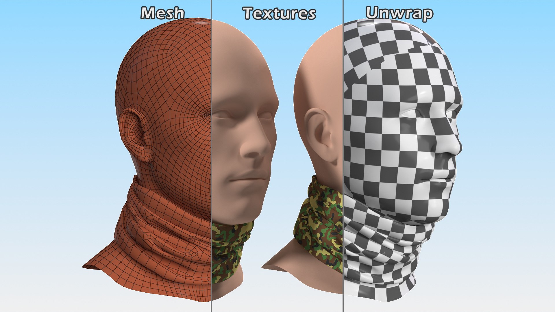 3D model Multi Functional Neck Gaiter Camouflage https://p.turbosquid.com/ts-thumb/Wo/GeIRuY/iJ/multifunctionalneckgaitercamouflagemb3dmodel013/jpg/1630995198/1920x1080/fit_q87/54bfb8665b56c0b744c94dff3f33bf00fb3d51eb/multifunctionalneckgaitercamouflagemb3dmodel013.jpg