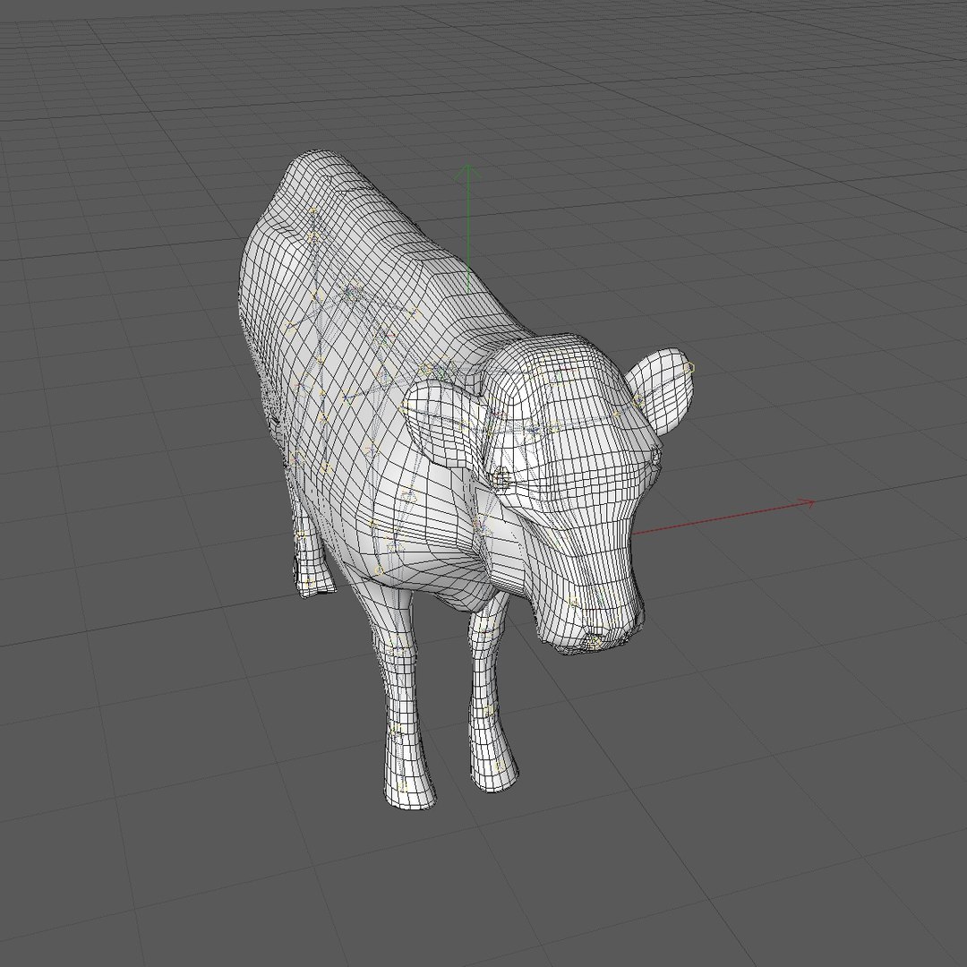 3D Realistic Cow Rigged Model - TurboSquid 1152462