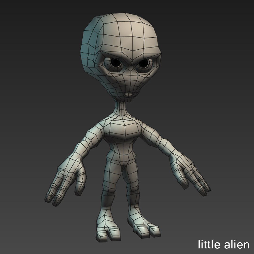 3D alien model https://p.turbosquid.com/ts-thumb/Wo/Mf4alA/gnkQWkzE/7/jpg/1496000952/1920x1080/fit_q87/8fbecda8458a77d32678287b6fd56de952ee7c5e/7.jpg
