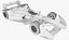 3D model formula e audi sport