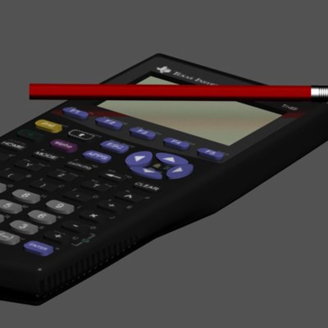 Texas Ti-89 Calculator 3d Max