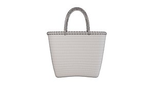 Indonesian Traditional Market Pack Keranjang Sayur Bambu Woven Bamboo Vegetable Basket