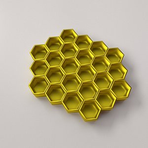 honeycomb honey 3D