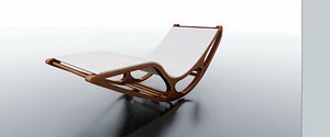 3D Rocking Chair 1 model