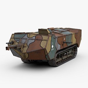 Saint Chamond Tank model