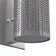 Zigzag wall mounted gray ashtray