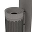 Zigzag wall mounted gray ashtray