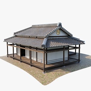 3D model Traditional Japanese House