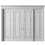 Porte interne scorrevoli in stile classico