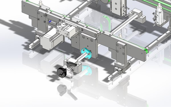 Variable pitch conveyor 3D model - TurboSquid 1724476