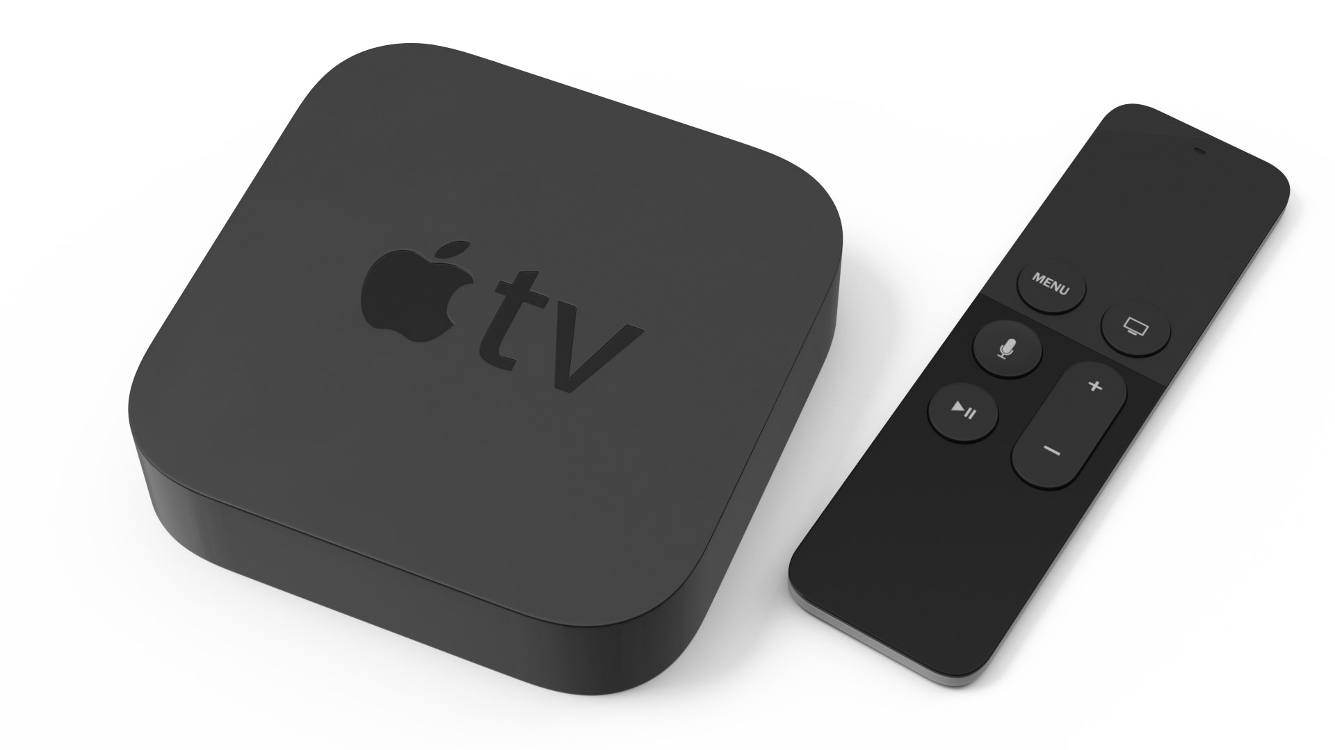 Apple TV With Remote Control 3D Model - TurboSquid 2203531