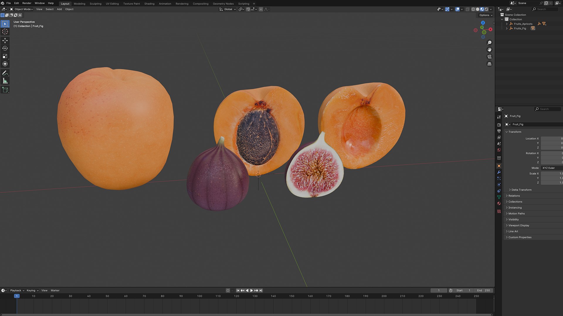 Realistic Apricot and Fig 3D Models Low-poly 3D model 3D https://p.turbosquid.com/ts-thumb/Wo/dvZ8aD/UV/fruitapricotandfigblenderviewport/png/1783417883/1920x1080/fit_q87/206521f38b47934f66e2d93b87f93f91f11430a8/fruitapricotandfigblenderviewport.jpg