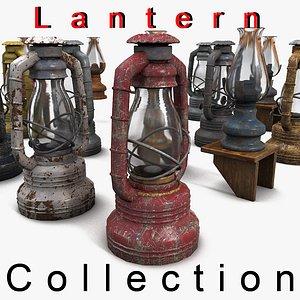 3ds max lantern iron