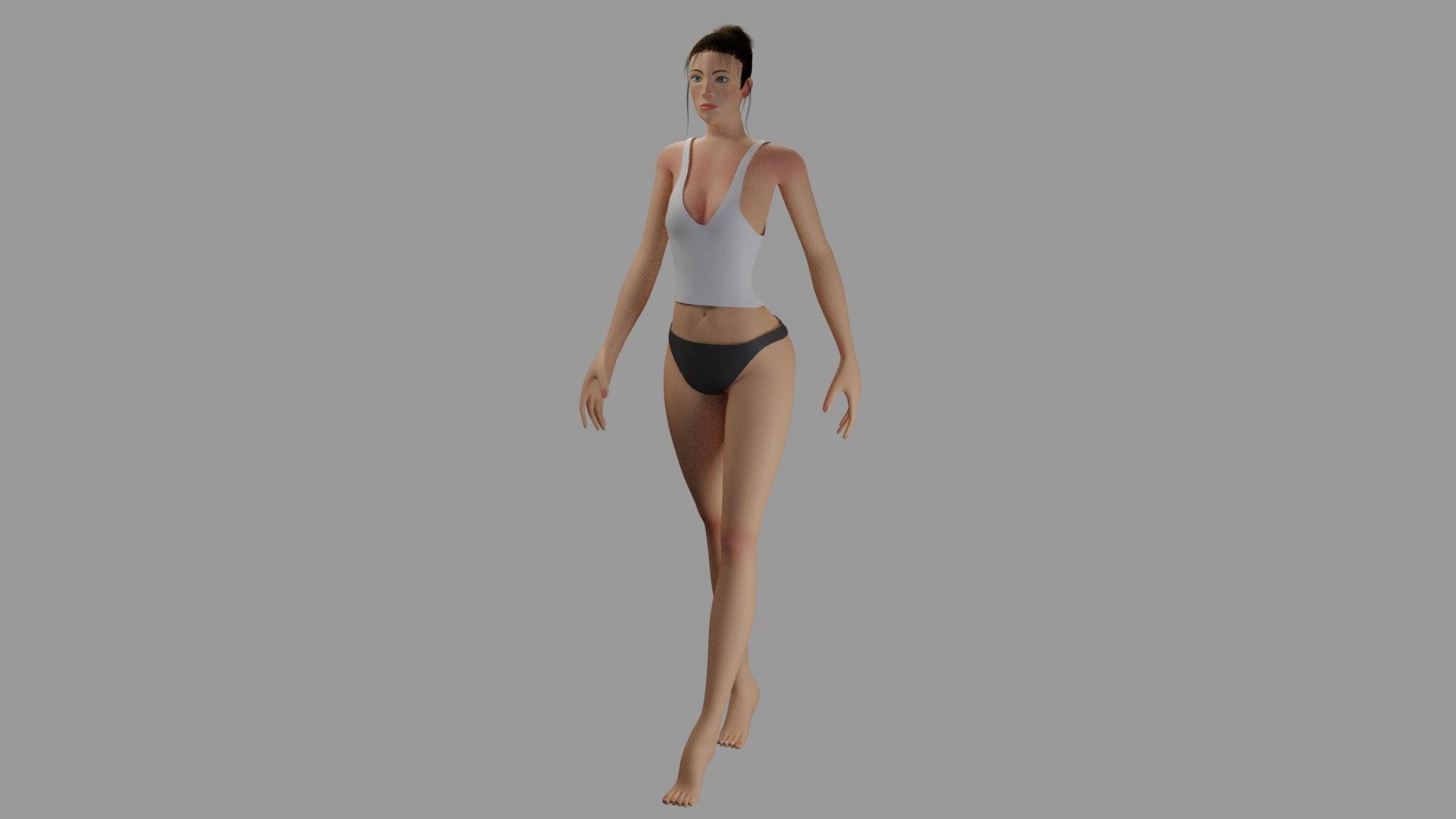 3D Female Character In Shorts And Top Walking https://p.turbosquid.com/ts-thumb/Wo/glJx6f/zr/product_shot_1/jpg/1723840505/1920x1080/fit_q87/fad973243b84746ca803c9f77bf4b9f1273c63d6/product_shot_1.jpg