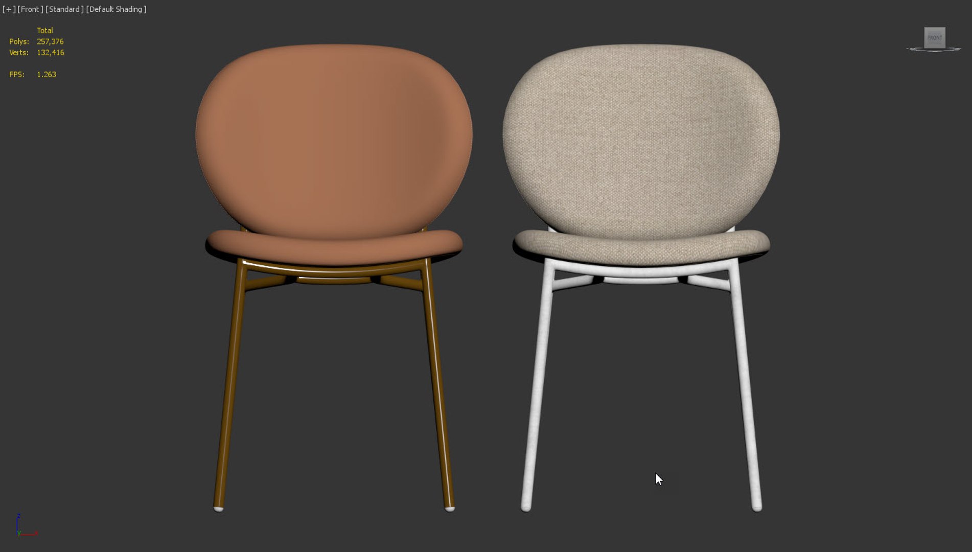 Ines Chairs By Calligaris 3d Model Turbosquid 1838224 1249