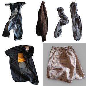 clothes 3d model