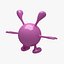 Cartoon Alien 02 (RIGGED T-POSE)