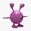 Cartoon Alien 02 (RIGGED T-POSE)