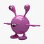Cartoon Alien 02 (RIGGED T-POSE)