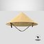 Vietnamese Rice Hat