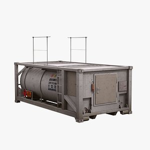 3d industrial tank