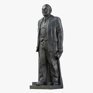 3D Lenin Vladimir Sculpture