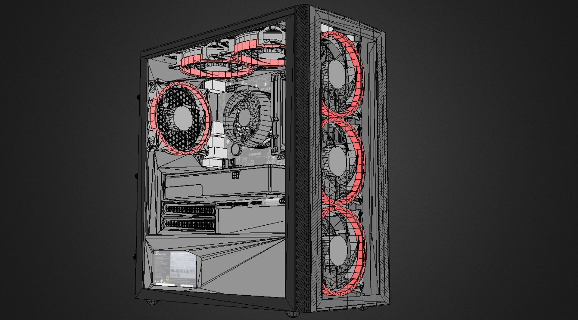 Gaming PC 3D model - TurboSquid 1811513